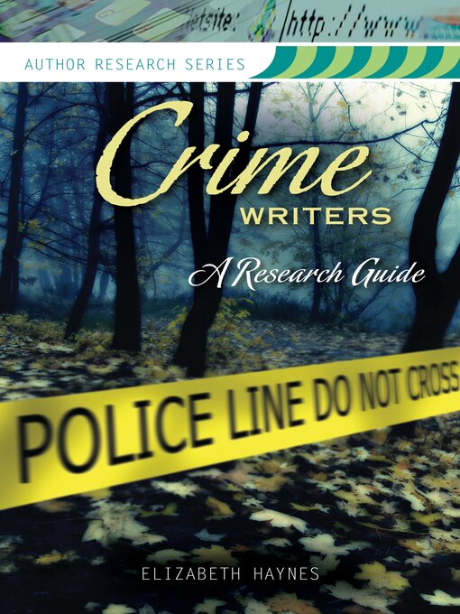 Title details for Crime Writers by Elizabeth Haynes - Available